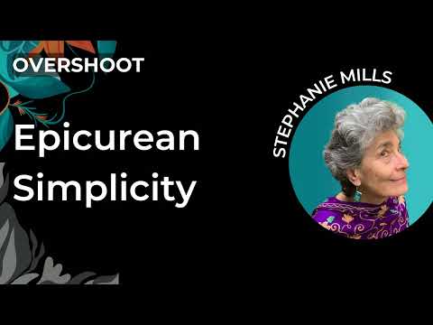 Epicurean Simplicity | Stephanie Mills