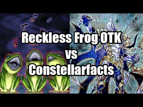 Competitive Yugioh; Reckless Frog OTK vs Constellarfacts Duel Commentary