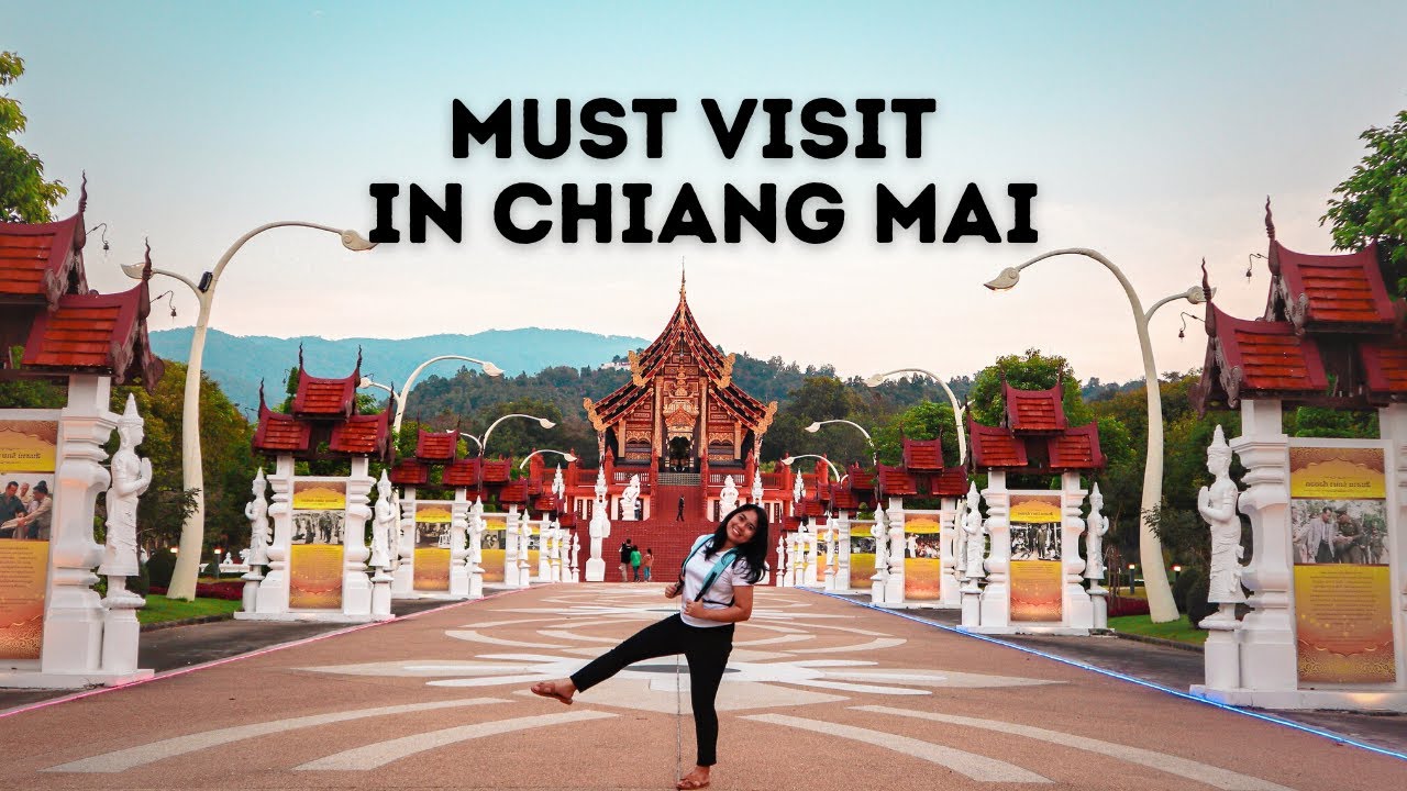 Join a traveler on an engaging journey through the exquisite Royal Park Rajapruek in this captivating video!