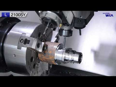 Hyundai WIA L2100SY Y-axis Lathe