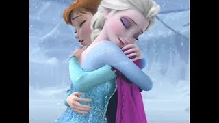 WIND BENEATH MY WINGS FROZEN ELSA ANNA SISTERS LOVE BETTE MIDLER DON&#39;T YOU KNOW THAT YOU&#39;RE MY HERO