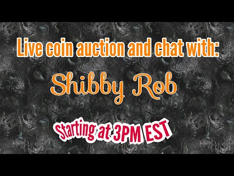 Live Coin Auction & Chat (3pm EST  10/3/21)
