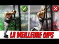 LA MEILLEURE DIPS POUR SE MUSCLER LES PECTORAUX 💪