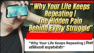 तपाईं बारम्बार उही समस्या!! उही पीडा!!उही सम्बन्ध र उही आर्थिक संघर्षमा !! किन फसिरहनुहुन्छ?