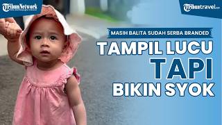 Masih Balita Sudah Serba Branded, Harga Outfit Baby Leshia saat Jalan-jalan Sore Bikin Melongo