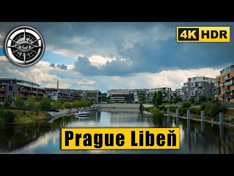 Exploring Libeň | Prague Walking Tour🇨🇿 4K HDR