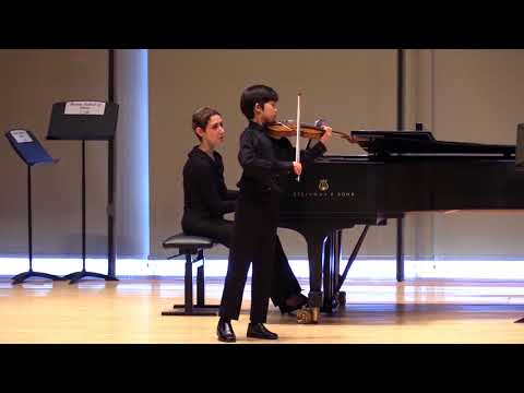 Sarasate: Malaguena | Elson Koh, violin | Northwestern University Music Academy
