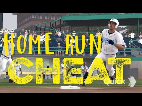 MLB 14 The Show - HOME RUN CHEAT (Road to the Show)