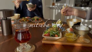 # 131 キッチンが好きな主婦，バレンタインと夫のリアクション，和朝食と平日ごはん，愛犬との暮らし