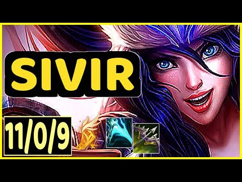 SIVIR VS SAMIRA - 11/0/9 KDA ADC GAMEPLAY