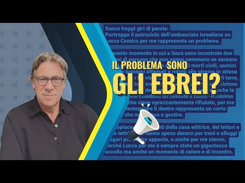 Zerocalcare diccelo: il problema sono gli ebrei? - Zuppa di Porro 29 ott 2023