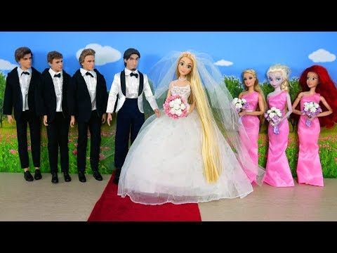 Tangled Princess Rapunzel Wedding Ceremony - Cinderella Castle Pernikahan Rapunzel Casamento