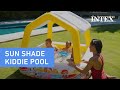 Детский надувной бассейн INTEX с навесом "Sun Shade" 157 x 157 x 122 см, артикул 57470