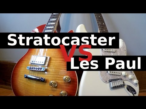 Stratocaster VS Les Paul - Guitar Solo Comparison!