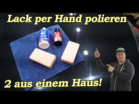 Autolack polieren per Hand - Dr. Wack A1 Ultima Show & Shine Polish vs. Dr. Wack A1 Speed Polish