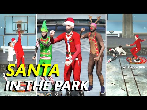 SANTA IN THE PARK! CHRISTMAS SPECIAL! NBA 2K22