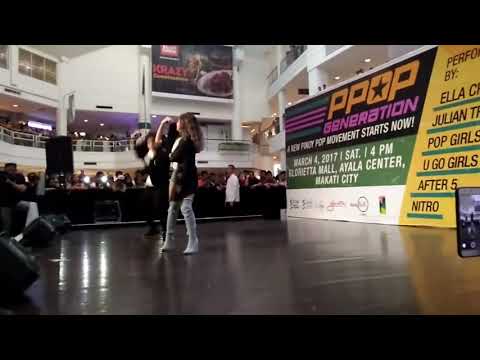 FANCAM | Julian Trono x Ella Cruz - Shape Of You (Live)