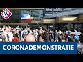 Coronaprotest voor nieuw gebouw Tweede Kamer - OMROEP WEST