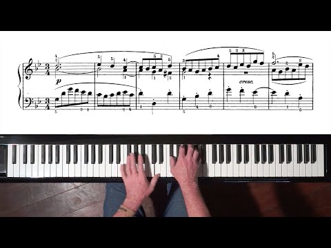 Bach Prelude No.10 from “12 Short Preludes” for Intermediary Pianists [BWV 929]