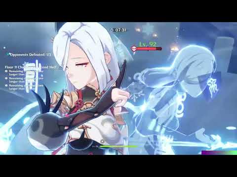 Why use Eula when you have Chongyun? (F2P 2.7 Floor 11 abyss showcase) ft. keyboard smashing