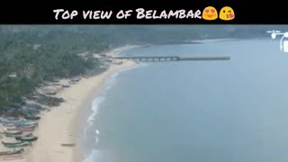 preview picture of video 'Belambar beach . Top views of drone camera'