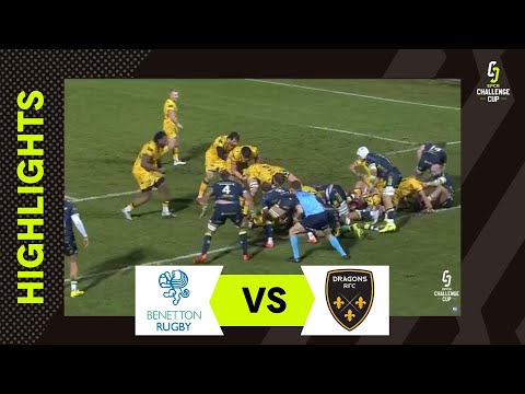 Pure Dominance | Benetton Rugby v Dragons RFC | EPCR Challenge Cup Instant Highlights