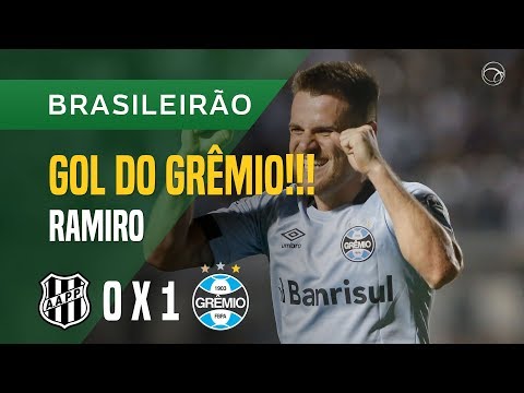 GOL (RAMIRO) - PONTE PRETA X GRÊMIO - 08/11 - BRASILEIRÃO 2017