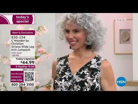 HSN | C. Wonder Christian Siriano Fashions 05.25.2023 - 06 PM