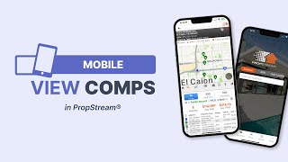 How to Run Comps in PropStream Mobile