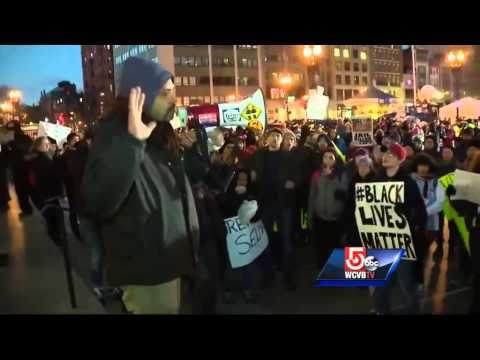 Thousands celebrating First Night 2015 in Boston