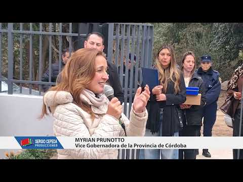 CENTRO EDUCATIVO SILVANO LOZA VILLA GIARDINO - INAUG AULAS - PALABRAS DE  PRUNOTTO - JUL 2026