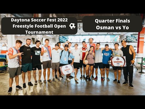 Osman vs Yo - Quarter Finals - Daytona Soccer Fest 2022 (Freestyle Football Tournament)