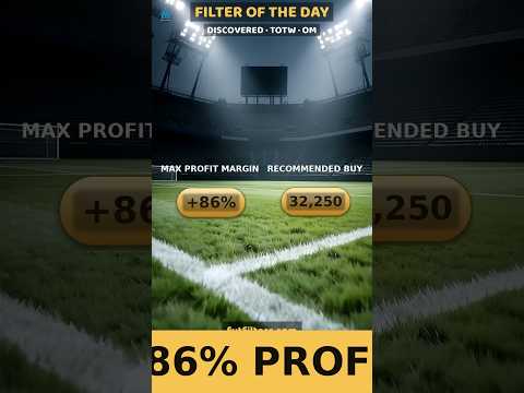 Discovered | TOTW | OM — Up to 86% Profit! FUT 26 Snipe Filter #Shorts