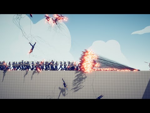GOD FIREWORK ARCHER BRIDGE LAST STAND - Totally Accurate Battle Simulator