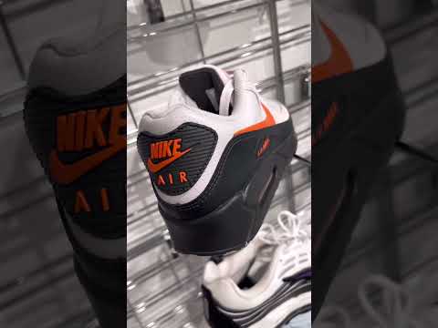 Nike Air Max 90 (Vast Grey/ Anthracite/ White/ Safety Orange)