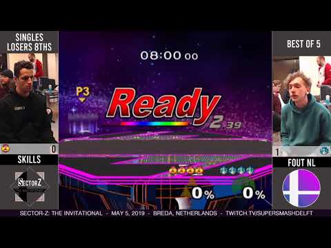 Sector Z 4.5 - Skills (Sheik) Vs Fout NL (Peach) - Losers Round 6