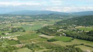 preview picture of video 'landscape of Provence from Gordes - France May 2009'