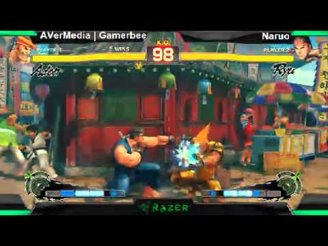 SS2K12 AE2012: GamerBee (Adon) vs Naruo (Ryu) - Day 1 (Winners Pool Match)