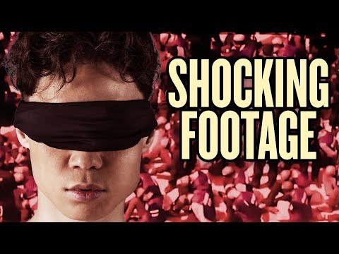 Shocking Footage of China’s Uighurs Shackled and Blindfolded