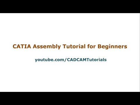 CATIA Tutorials for Beginners 1