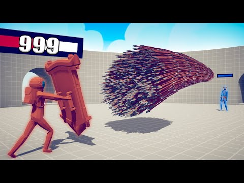 AMONG US MIRROR SHIELD vs EVERY GOD - TABS | Totally Accurate Battle Simulator 2023