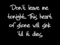 Secondhand Serenade - Stay Close, Don't Go Lyrics