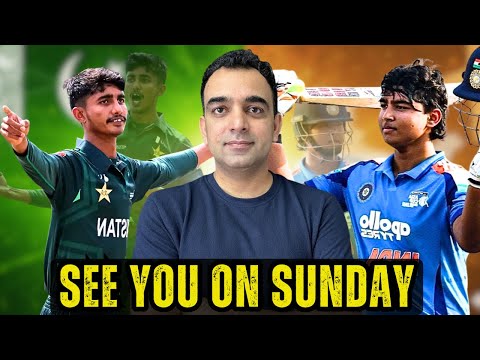 Suryavanshi vs Ali Raza || Pak Under 19 vs India Under 19 on Super Sunday ||