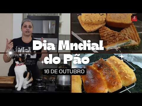 Dia Mundial do Pão 🍞 | 4 Receitas de Pão Fáceis e Deliciosas (Tradicionais e Sem Glúten)