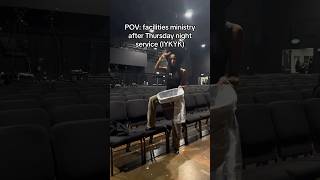 We left it all on the altar last night at Thursday Night Prophetic Service …. and the floor.