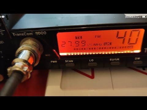 Team Transcom 8000 80 channel UK FM CB radio