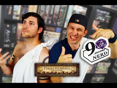 90 Second Nerd Board Game Preview: Philosophia