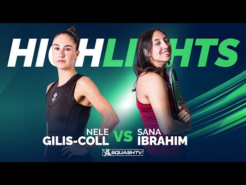 🇧🇪 Gilis-Coll v Ibrahim 🇪🇬 | British Open 2025 | RD3 HIGHLIGHTS