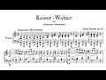 J Strauss / Alfred Grünfeld: Emperor Waltz, Op. 62 - Hans Kann, 1965 - MHS 1959