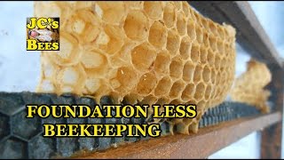 Setting Up Foundation Less Frames For Honey